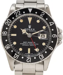 Rolex GMT-Master 1675 Silver Black