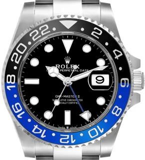 Rolex GMT-Master II 126710 Stainless steel Black