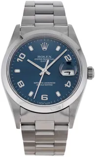 Rolex Oyster Perpetual Date 15200 Stainless steel Blue