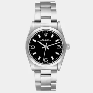 Rolex Oyster Perpetual 67480 Stainless steel Black