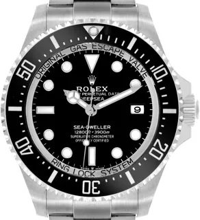 Rolex Sea-Dweller Deepsea 136660 Stainless steel Black