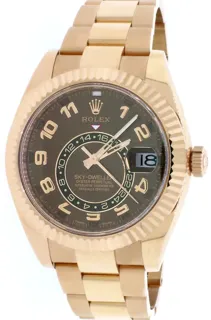 Rolex Sky-Dweller 326935-0003 Rose gold Brown