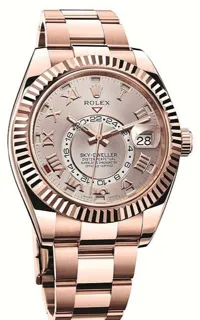 Rolex Sky-Dweller 326935 18k rose gold Golden