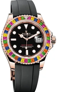 Rolex Yacht-Master 40 116695 18k rose gold Black