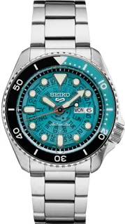 Seiko 5 Sports SRPJ45 Stainless steel Turquoise