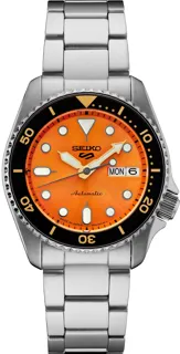 Seiko 5 Sports SRPK35 Stainless steel Orange