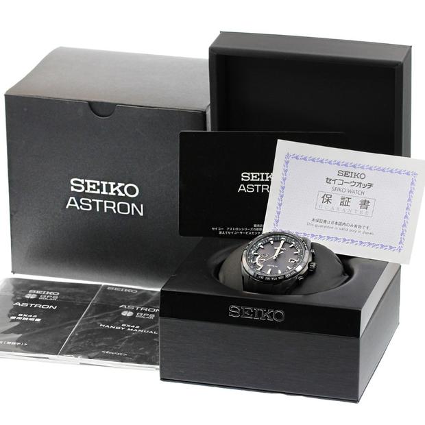 Seiko Astron GPS Solar 8X22-0AG0-2/SBXB089 Titanium Black Japan