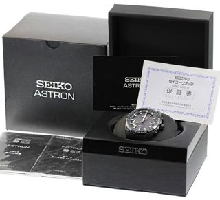 Seiko Astron GPS Solar 8X22-0AG0-2/SBXB089 Titanium Black Japan