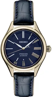 Seiko Presage SPB236 Yellow gold Blue