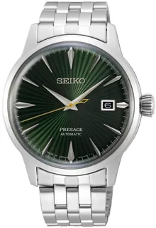 Seiko Presage SRPE15 Stainless steel Green