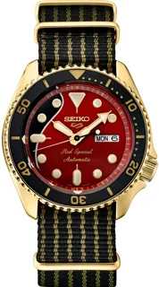 Seiko Seiko 5 SRPH80 Stainless steel Red