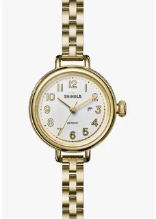 Shinola The Birdy S0120266178 Stainless steel White