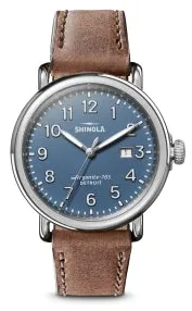 Shinola The Runwell S0120172978 Stainless steel Blue