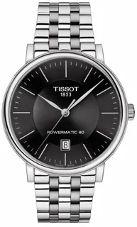 Tissot Carson T122.407.11.051.00 Stainless steel Black