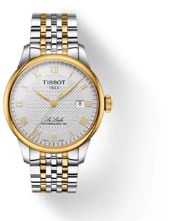 Tissot Le Locle T006.407.22.033.01 Yellow gold and Stainless steel Silver