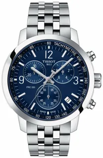 Tissot PRC T114.417.11.047.00 Stainless steel Blue