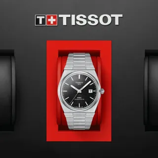 Tissot PRX Powermatic 80 T1374071105100 Stainless steel Black