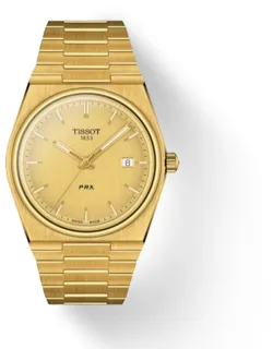 Tissot PRX T137.410.33.021.00 Yellow gold and Stainless steel Champagne