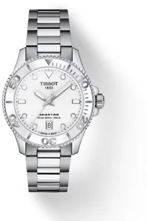 Tissot Seastar T120.210.11.011.00 Stainless steel White