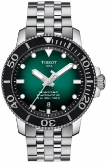 Tissot Seastar T1204071109101 Stainless steel Black