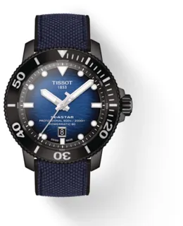 Tissot Seastar T1206073704100 Stainless steel and PVD Black