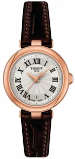 Tissot T-Lady T126.010.36.013.00 Rose gold and Stainless steel White