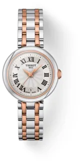 Tissot T-Lady T1260102201301 Rose gold and Stainless steel White