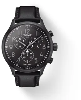 Tissot XL T116.617.36.052.00 45mm Stainless steel and PVD Black