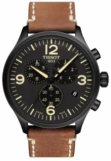 Tissot XL T116.617.36.057.00 45mm Stainless steel and PVD Black