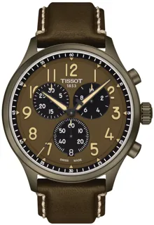 Tissot XL T116.617.36.092.00 Stainless steel and PVD Khaki