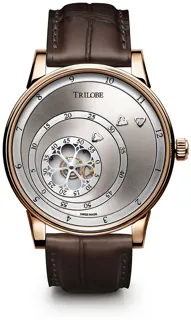 Trilobe Les Matinaux LM07AS 40.5mm Rose gold Silver