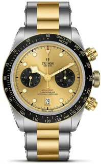 Tudor Black Bay Chrono S&G M79363N-0007 41mm Stainless steel Golden