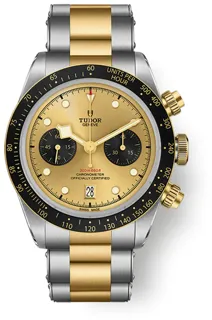 Tudor Black Bay Chrono S&G M79363N-0007 41mm Stainless steel Golden