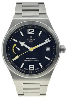 Tudor North Flag 9121/0 40mm Stainless steel Black