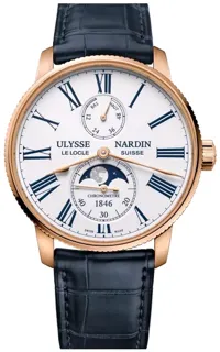 Ulysse Nardin Marine 1192-310-0A/1A Rose gold White