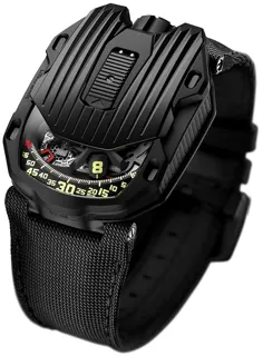 Urwerk UR-105 CT Streamliner 36mm Stainless steel Black