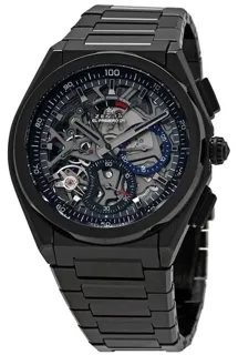 Zenith Defy El Primero 49.9000.9004/78.M9000 Black ceramic Skeletonized