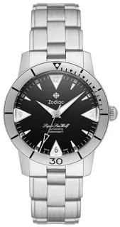 Zodiac Sea Wolf ZO9215 Stainless steel Black