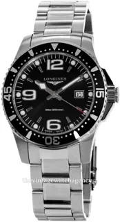 Longines HydroConquest L3.730.4.56.6 Stainless steel Black