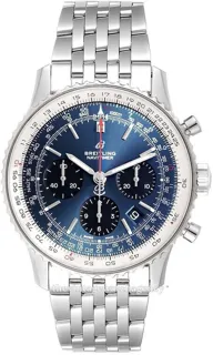 Breitling Navitimer 1 B01 Chronograph 43 AB0121211C1A1 Stainless steel Blue