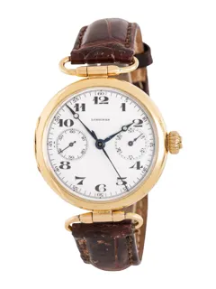 Longines 18k yellow gold White