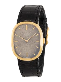 Patek Philippe Ellipse 18k yellow gold Blue