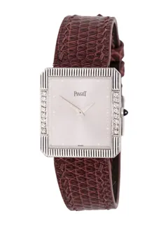 Piaget Protocole 18k white gold Silver