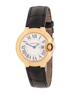 Cartier Ballon Bleu 3006 18k yellow gold White