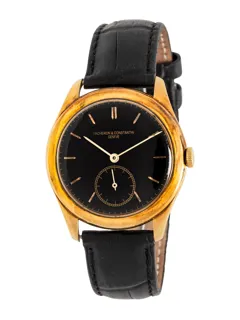 Vacheron Constantin 18k yellow gold Black