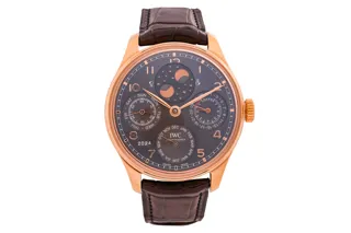 IWC Portugieser IW503404 Yellow gold Gray