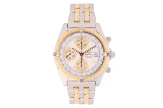 Breitling Chronomat D13050.1 Yellow gold and Stainless steel White