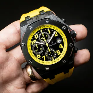 Audemars Piguet Royal Oak Offshore Carbon fiber Black and Golden