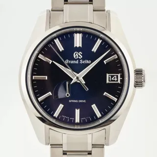 Seiko Grand Seiko SBGA375G 40mm Stainless steel Blue