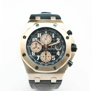 Audemars Piguet Royal Oak Offshore 26470OR.OO.A002CR.02 Rose gold Black and Golden